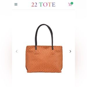 22 Tote Large Over the Shoulder Quality Vegan Leather Shoulder Bag NWT